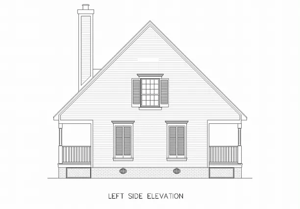 Left side elevation